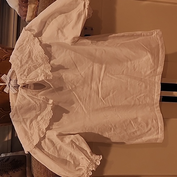 Zara white blouse size 9 - Picture 2 of 6